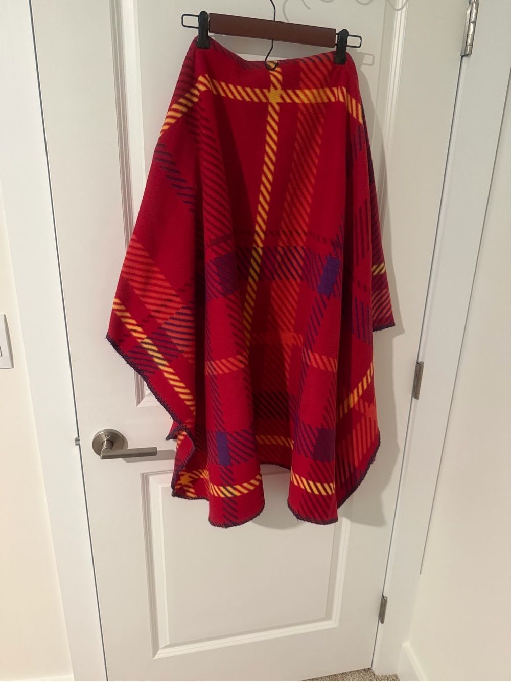 Red Plaid 52x65 Throw